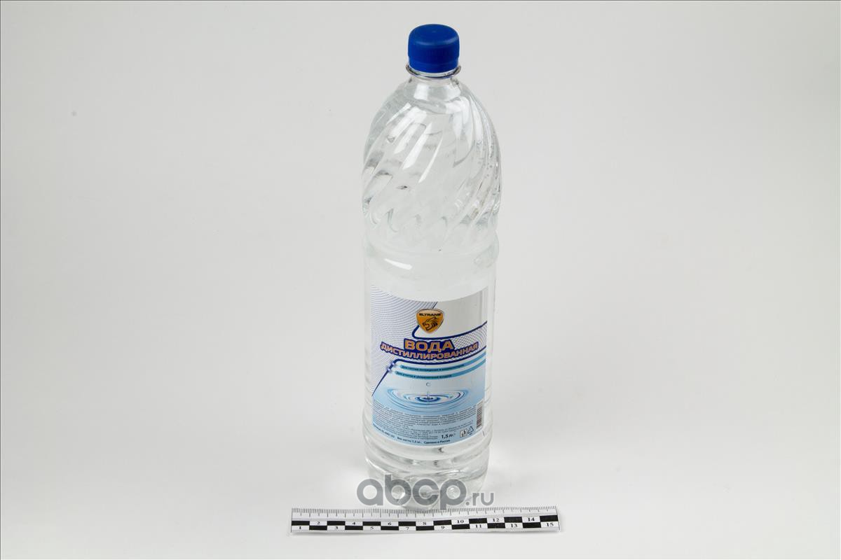 Вода дистиллированная , 1.5л ПЭТ бутылка